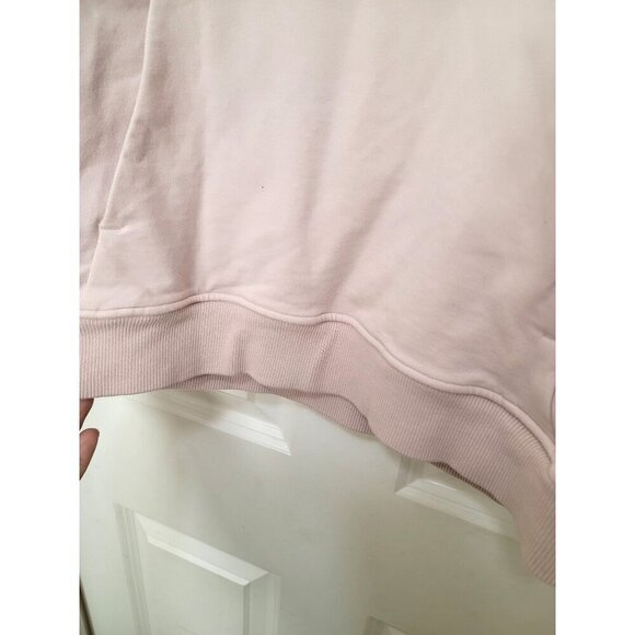 LULULEMON Athletic Scuba Pink Crewneck Sweatshirt Size 8 - Picture 6 of 11